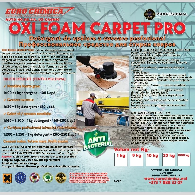 OXI FOAM CARPET PRO –1 kg